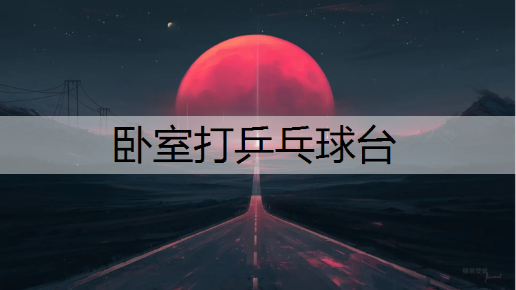 卧室打乒乓球台